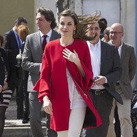 Ratu Letizia menghadiri proklamasi pemenang kategori Sosial Putri 2017 Princess of Girona Foundation di kolega El Hueco pada tanggal 30 Maret 2017 di Soria, Spanyol. (Foto: Carlos Alvarez / Getty Images)