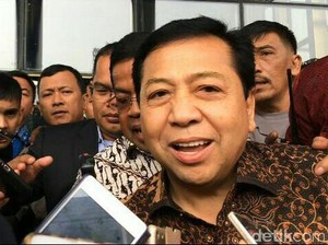 Novanto Minta KPK Kirim Surat Penetapan Tersangka