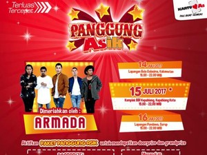 Giliran Kabupaten Kahiang Disinggahi Panggung Asik Kartu As