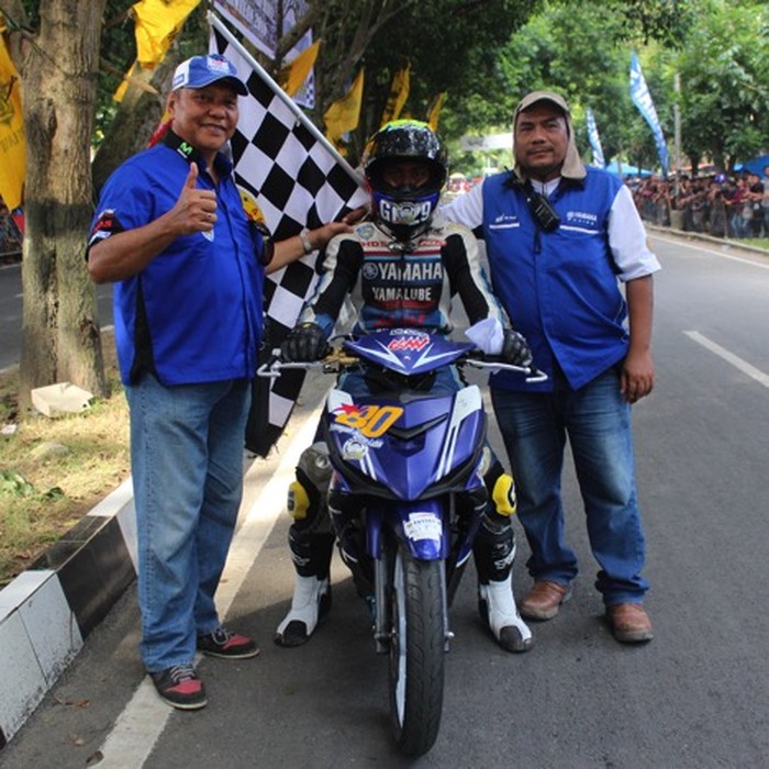 Tim Yamaha 549 Kaboci Rangkul Irvansyah Putra Lubis