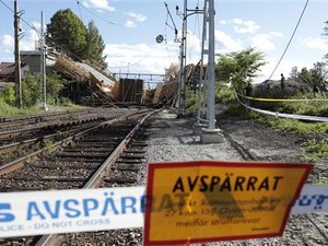 Jembatan Tiba-tiba Ambruk di Swedia, 12 Orang Luka-luka