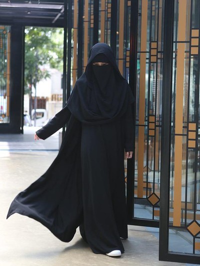 Hijab Bercadar Gambar Islami