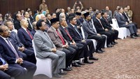 Sejumlah tokoh menghadiri acara pengucapan sumpah Ketua MK Arief Hidayat.