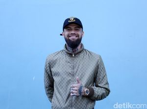 Ajak Istri Babymoon ke Air Terjun, Perut Diego Michiels Bikin Salah Fokus