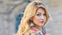 Putri mendiang Presiden Uzbekistan Islam Karamov, Gulnara Karimova dikenal sebagai desainer glamor. Namun pada 2016 lalu, ia diberitakan dijebloskan ke penjara karena sakit mental, oleh penguasa baru. Foto: Internet