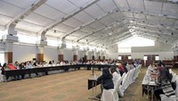Hal utama yang menjadi perhatian pada pertemuan tersebut adalah mengenai venue-venue yang akan digunakan selama kegiatan berlangsung seperti ruang rapat serta media center. Pool/dok. Kemenpora.