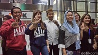 Salah satu isu yang vokal disuarakan Tsamara adalah soal pemberantasan korupsi. Ini foto saat Tsamara menghadiri Poetry for Integrity di KPK. (Foto: Nur Indah Fatmawati/detikcom)