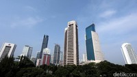 Wisma 46 sempat menempatkan posisinya sebagai gedung tertinggi di Jakarta. Namun seiring dengan perkembangan pembangunan di ibu kota, posisi Wisma 46 sebagai jawara gedung tertinggi di ibu kota mulai direbut pada tahun 2013 lalu. Rengga Sancaya/detikFoto.