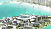 Rencana awal, bianglala yang diresmikan 2021 itu ditutup hanya sebulan, tetapi pembukaannya terus ditunda. Orang-orang yang bekerja di balik proyek ini enggan menjawab pertanyaan. (Youtube/Dubai Real Estate Brokers)