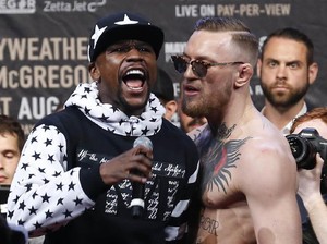 Bawa-bawa Mike Tyson, Floyd Mayweather Bilang Ini ke Conor McGregor