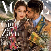 Agustus 2017, keduanya kembali tampil di Vogue.  Foto: Zayn Malik dan Gigi Hadid di sampul Vogue