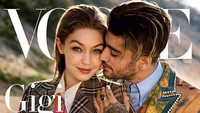 Tak lama setelahnya, Gigi dan Zayn tampil mesra di cover majalah Vogue. Dok. Instagram