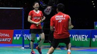 Namun, janji Kemenpora itu masih berupa janji. Sampai saat ini, bonus untuk Praven, Debby, Marcus, dan Kevin belum cair. Foto: dok. Humas PBSI