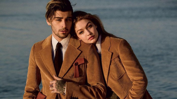 Gigi Hadid dan Zayn Malik di Vogue Amerika