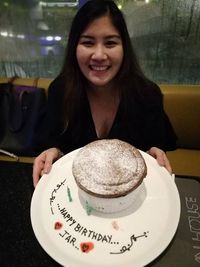Kreasi souffle lembut yang bisa digoyangkan.