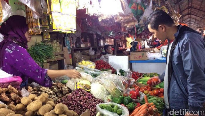 Sidak Pasar Pekanbaru, Satgas Pangan: Penimbun Sembako Dipidana