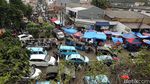 PKL Menjamur di Badan Jalan Kampung Melayu Besar