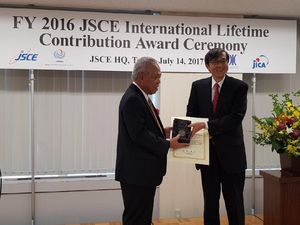 Menteri PUPR Dapat Penghargaan dari Perhimpunan Insinyur Jepang