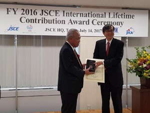 Menteri PUPR Dapat Penghargaan dari Perhimpunan Insinyur Jepang