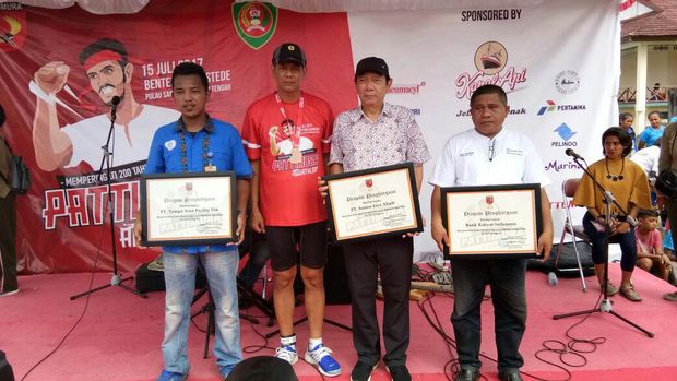 Kenang Jasa Pahlawan, Kodam Pattimura Gelar Lomba Aquathlon
