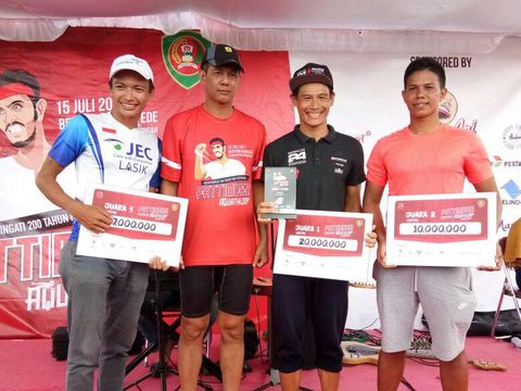 Kenang Jasa Pahlawan, Kodam Pattimura Gelar Lomba Aquathlon