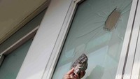 Begini penampakan kantor DPP PPP kubu Ketua Umum Djan Faridz, yang dirusak dini hari tadi.
