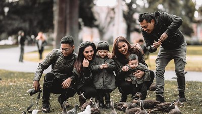 Kompak Selalu! Ini Nih Gaya Liburan Keluarga Ashanty di Melbourne