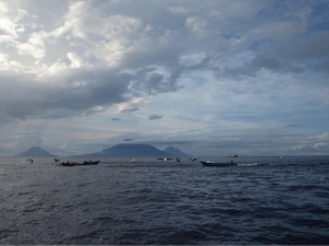 Keseruan Tim 7 Wonders Mancing Cakalang di Laut Maluku Utara