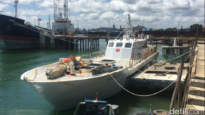 Kapal Pengangkut 1 Ton Sabu Diamankan di Perairan Pulau Bintan