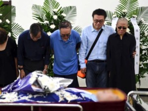 Liu Xiaobo Dikremasi dalam Upacara Tertutup