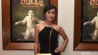 Mega Carefansa ditemui saat menghadiri gala premier film The Dolls 2 di XXI Senayan City, Senayan, Jakarta, Jumat malam (14/7) lalu. Foto: Noel/ detikHOT