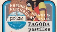 Lambang sukses pergaulan Anda. Ini tulisan yang ada dalam iklan permen ini. Pasangan Sophan Sophian dan Widiawati jadi idola sejak dulu mewakili sukses pergaulan.