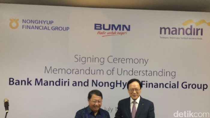 Bank Mandiri Gandeng Perusahaan Korsel Garap Kredit Pertanian di RI