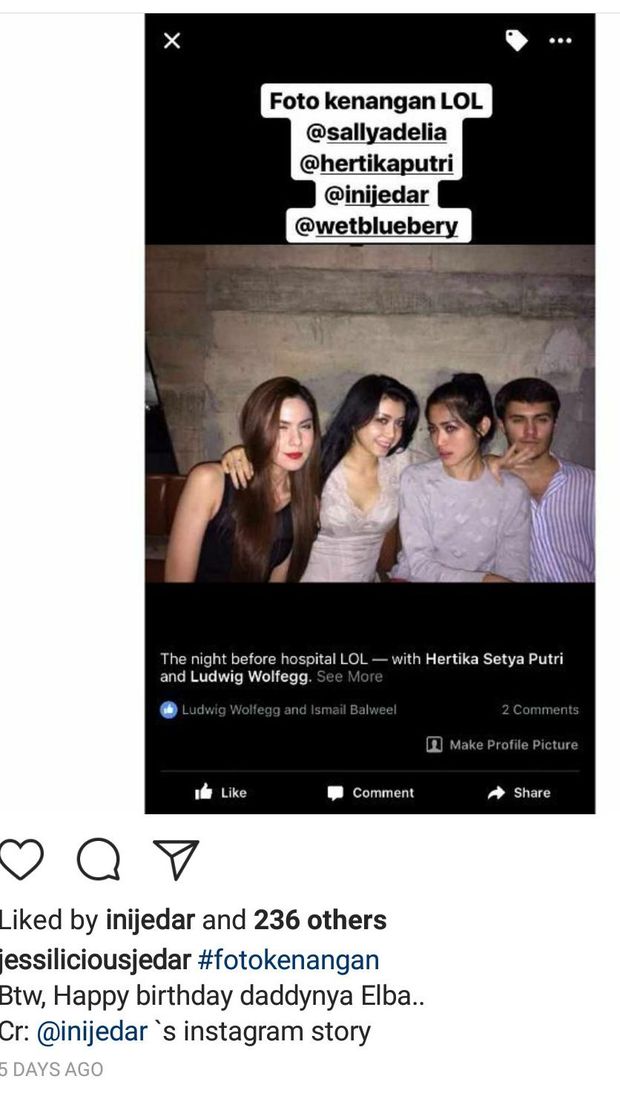 Ludwig akan Nikahi Putri Bangsawan, Jedar Posting Foto Kenangan