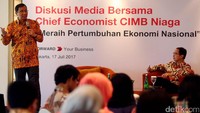 Perekonomian Indonesia sepanjang paruh pertama 2017 menunjukkan tren perbaikan dibandingkan pencapaian tahun lalu.