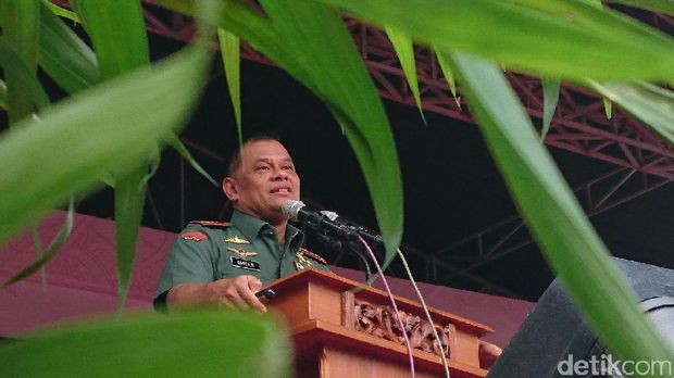 Panglima TNI Jenderal Gatot Nurmantyo.