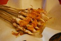 Sate Taichan yang ada di sebelah Nasi Goreng Gila Gondrong Obama.