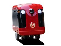 Robot pengantar sushi.