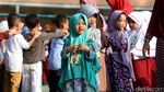 Begini Suasana Hari Pertama Masuk Sekolah di SD El Salam Bekasi