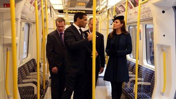 Putri Chaterine meninjau MRT di London. Foto: Getty Images