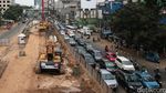 Begini Wajah Proyek yang Berdampak Kemacetan di Seputaran Mampang