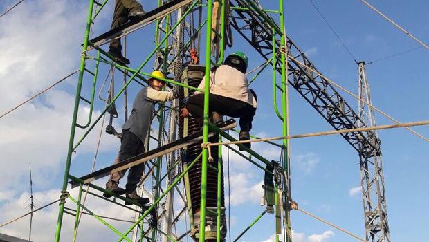 Pasokan listrik ke Palangka Raya