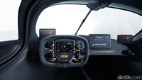 Desain Aston Martin Valkyrie cukup unik dengan bentuk yang mementingkan aerodinamika. Foto: Aston Martin via Newspress