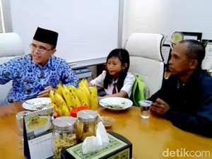 Sempat Ditolak Sekolah, NWA Diterima di SMPN 1 Genteng Banyuwangi