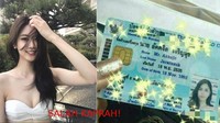 Cewek asal Korea Selatan bernama Kim Min Jeong yang cantik jelita ini merupakan model. Eh fotonya malah dicatut, diedarkan lalu viral dengan fakta yang salah. Ia disebut ber-KTP Mr Akkajit Jerurnsen, transgender asal Thailand. Keliru! Foto: Instagram @mmingjeong