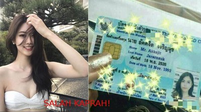 Jangan Terhasut, Si Seksi yang KTP-nya Viral Ini Memang Cewek Tulen Kok!