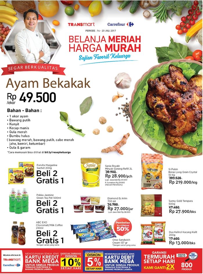 Promo barang groseri (Foto: Dok. Transmart Carrefour) Promo barang groseri (Foto: Dok. Transmart Carrefour)