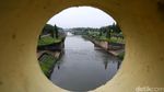 Wajah Kanal Banjir Timur Kini Makin Rapi