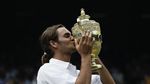 8 Trofi Federer dari Wimbledon
