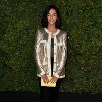 Naomi Scott attends the celebration of Chanels Gabrielle Bag hosted by Caroline De Maigret and Pharrell Williams at Giorgio Baldi on April 6, 2017 in Santa Monica, California.  (Photo by Frazer Harrison/Getty Images)